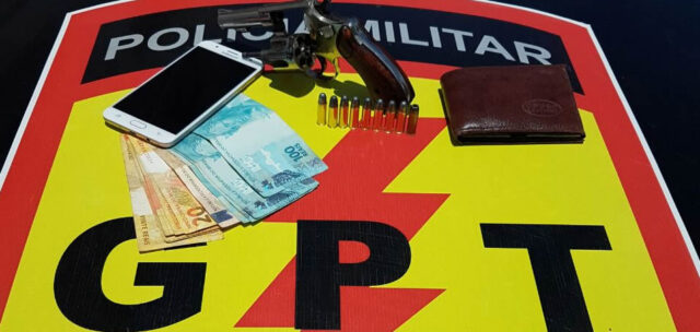 Operação Boas Festas retira das ruas dois receptadores e apreende arma de fogo