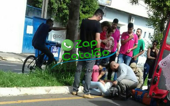Flagrante: acidente de trânsito