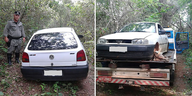 Patrulha Rural recupera veículo furtado em Catalão