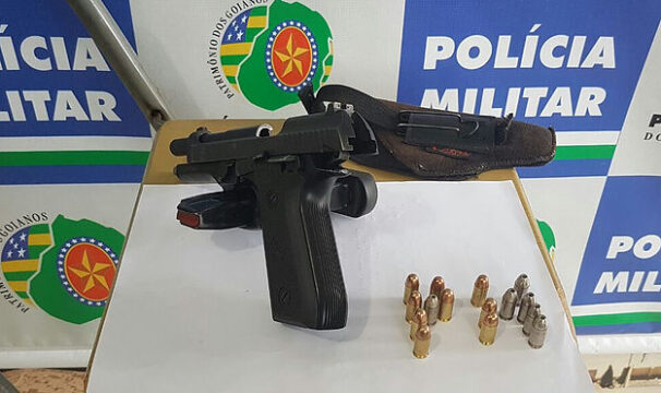 Flagrante - Porte ilegal de arma de fogo