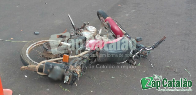 GRAVE ACIDENTE COM VÍTIMA FATAL NO BAIRRO MARIA AMÉLIA EM CATALÃO