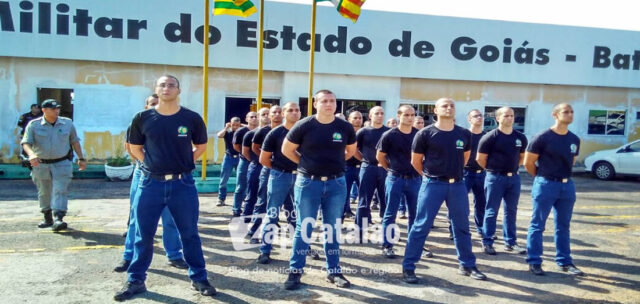SOLENIDADE PARA RECEPÇÃO AOS ALUNOS DO CURSO DE FORMAÇÃO DA POLÍCIA MILITAR