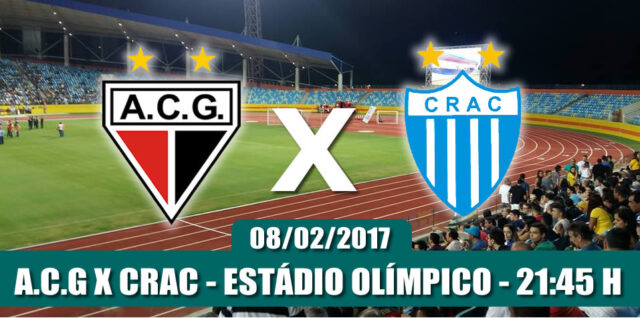 JOGO DE RECUPERAÇÃO PARA CRAC E ATLÉTICO GOIANIENSE!