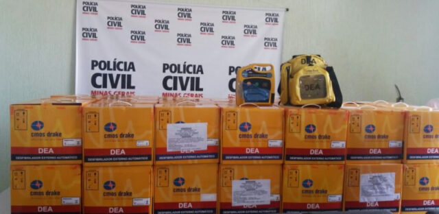 APARELHOS DESFIRBILADORES FURTADOS DO SAMU EM UBERLÂNDIA SÃO ENCONTRADO EM OUVIDOR/GO