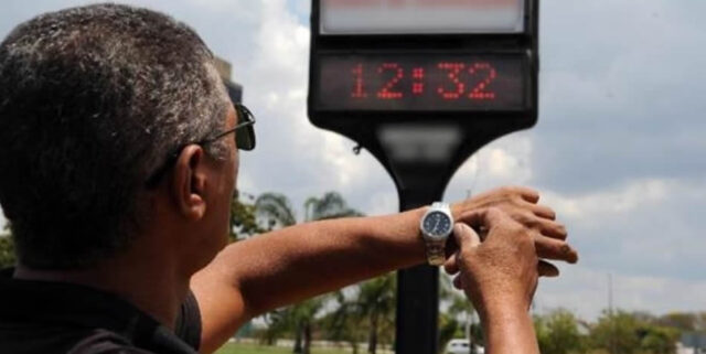 HORÁRIO DE VERÃO TERMINA DAQUI A UMA SEMANA