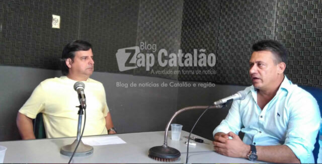 O prefeito de Ouvidor Onofre Galdino e o Procurador Geral do Município Clelisson Fonseca Participam do  Programa a Voz do Município Com Claudio Lima