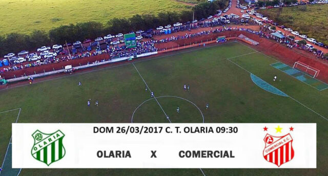NESTE DOMINGO (26) MAIOR CLÁSSICO DO FUTEBOL AMADOR DE CATALÃO E REGIÃO "OLARIA X COMERCIAL"