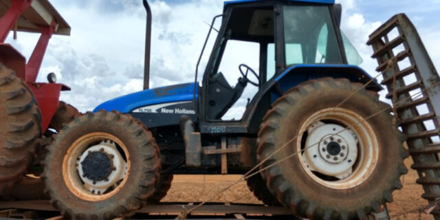 PRF RECUPERA MÁQUINAS AGRÍCOLAS FURTADAS DE UMA PROPRIEDADE RURAL EM IPAMERI