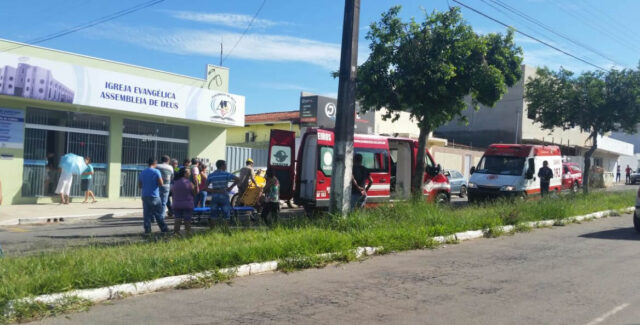 FLAGRANTE: ATROPELAMENTO NO BAIRRO SANTA TEREZINHA EM CATALÃO