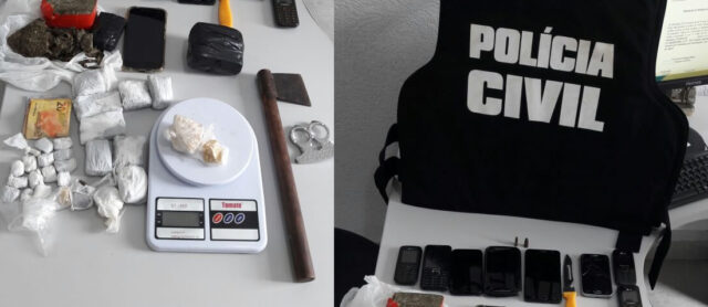 POLÍCIA CIVIL REALIZOU NESTA SEXTA-FEIRA, 10, A "OPERAÇÃO QUEIMA DE ARQUIVO", QUE INVESTIGOU CRIME DE HOMICÍDIO E TRÁFICO DE DROGAS EM  CUMARI