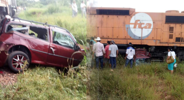 DUAS PESSOAS FICAM FERIDAS APÓS ACIDENTE COM TREM DE FERRO EM IPAMERI