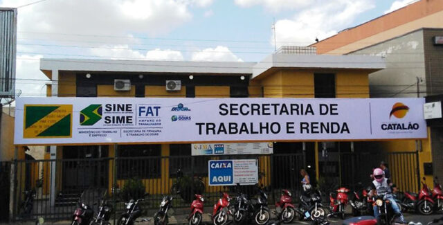 SECRETARIA DE TRABALHO E RENDA DE CATALÃO