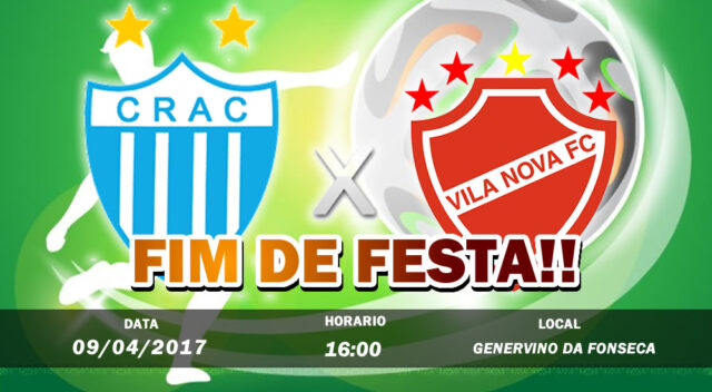 CRAC: FIM DE FESTA!!