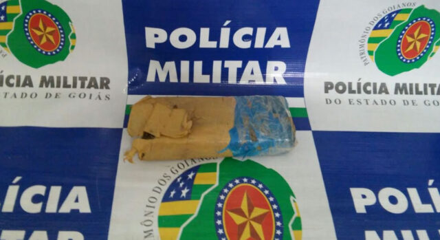 HOMEM É PRESO SUSPEITO DE TRÁFICO DE DROGAS EM CATALÃO