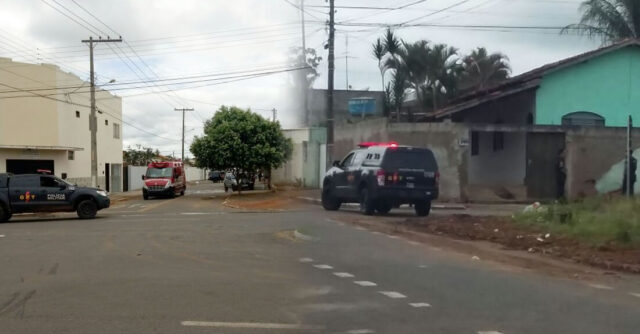 HOMEM MORRE APÓS TROCA DE TIROS COM A PM EM CATALÃO