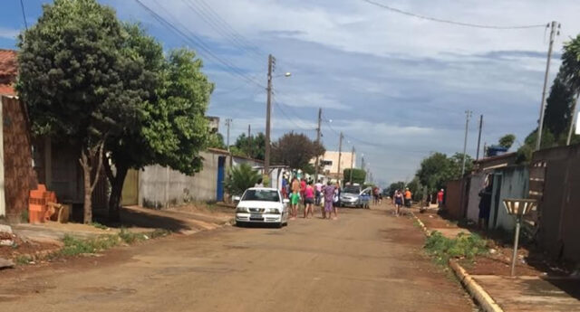 JOVEM É BALEADO NA PERNA NO BAIRRO PONTAL NORTE, EM CATALÃO