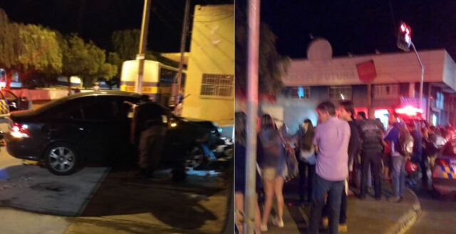 GRAVE ACIDENTE ENTRE CARRO E MOTO FAZ UM VÍTIMA FATAL NO CENTRO DE CATALÃO