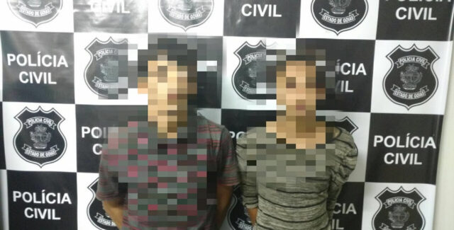 POLÍCIA CIVIL DE CALDAS NOVAS PRENDE EM FLAGRANTE CASAL QUE ESTUPROU CRIANÇA DE  1,5 ANOS, QUE MORREU POR CAUSA DAS AGRESSÕES