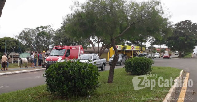 PM PRENDE SUSPEITO DE ESFAQUEAR UM JOVEM NO SETOR UNIVERSITÁRIO, EM CATALÃO