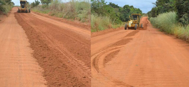 PREFEITURA DE OUVIDOR REALIZA MANUTENÇÃO EM ESTRADAS VICINAIS DO MUNICÍPIO
