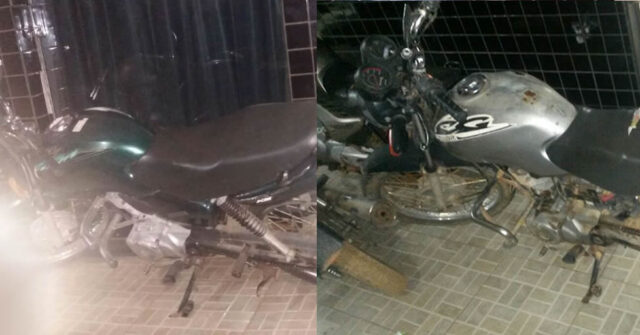 POLÍCIA MILITAR RECUPERA DUAS MOTOCICLETAS COM RESTRIÇÃO DE FURTO EM CATALÃO