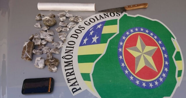 JOVEM DE 21 ANOS É PRESO E MENOR APREENDIDO POR TRÁFICO DE DROGAS EM CATALÃO