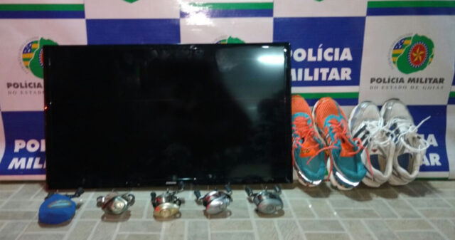 POLÍCIA MILITAR PRENDE SUSPEITO POR FURTO EM RESIDÊNCIA EM CATALÃO