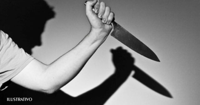Jovem fica com faca cravada na cabeça após ser agredida, em Pires do Rio