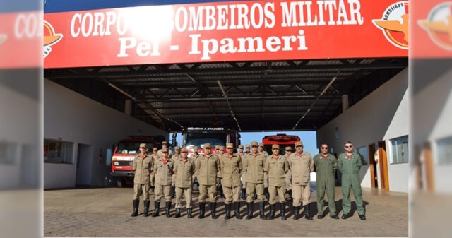 CORPO DE BOMBEIROS MILITAR REALIZA SOLENIDADE DE PASSAGEM DE COMANDO EM IPAMERI