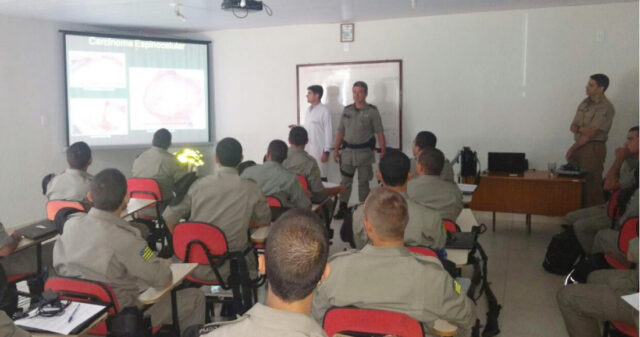 18º BPM, PREOCUPADO COM A SAÚDE DO POLICIAL MILITAR, PROMOVE CICLO DE PALESTRAS