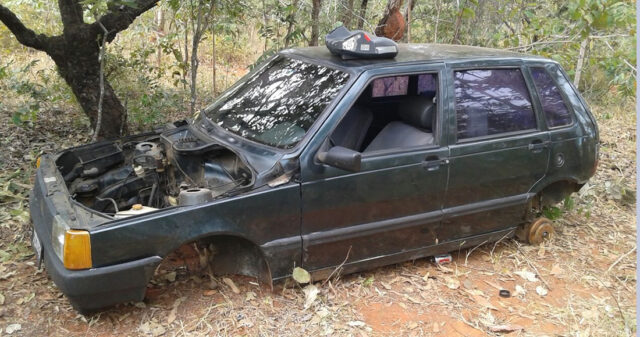 PATRULHA RURAL RECUPERA VEÍCULO FURTADO EM CATALÃO.