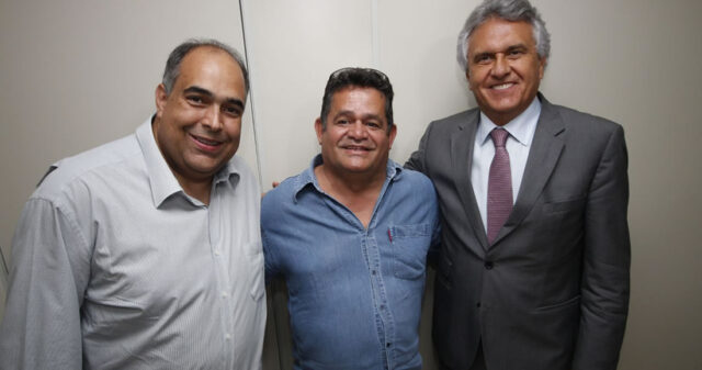 Luiz Gustavo Sampaio, visita 40ª Companhia Independente de Ipameri, e participa de reunião com Senador Ronaldo Caiado