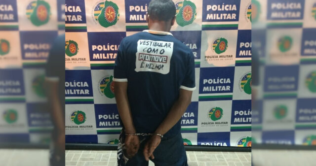 PM REALIZA PRISÃO DE FORAGIDO DA JUSTIÇA EM CATALÃO