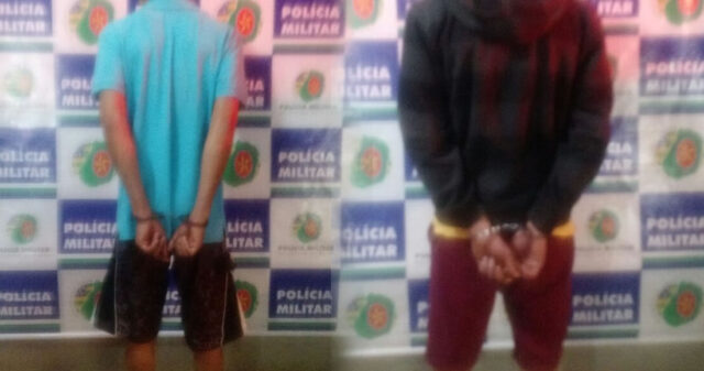 PM PRENDE SUSPEITOS DE TENTATIVA DE HOMICÍDIO OCORRIDO NA NOITE DE ONTEM