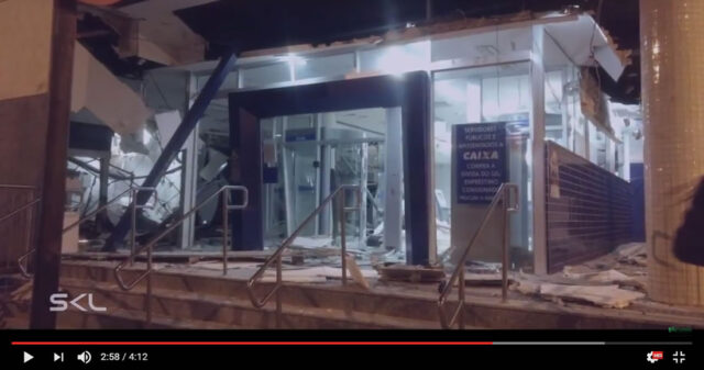 VÍDEO: ASSALTO NA AGÊNCIA DA CAIXA EM CAPELINHA/MG