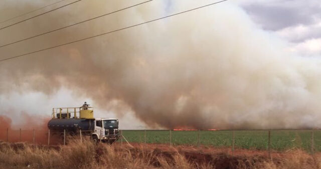 PRF ACIONA POLÍCIA JUDICIÁRIA PARA APURAR AUTORIA DE INCÊNDIO NA BR-153