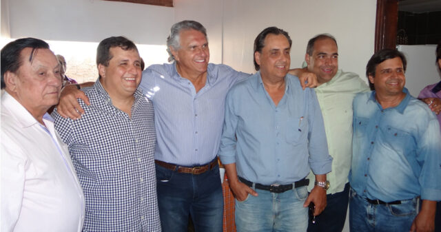 PREFEITO DE OUVIDOR ONOFRE GALDINO RECEBE VISITA DO SENADOR RONALDO CAIADO