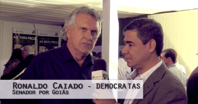 CAIADO REAFIRMA APOIO AO DEMOCRATA LUIZ GUSTAVO SAMPAIO