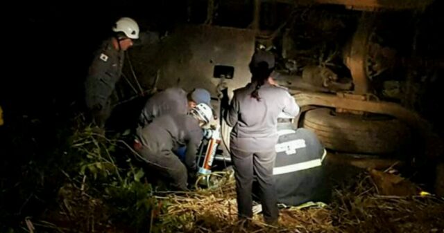 Motorista embriagado causa acidente com ônibus na BR-050 entre Uberlândia e Araguari, diz polícia