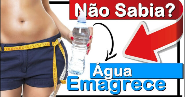 Água ajuda emagrecer?