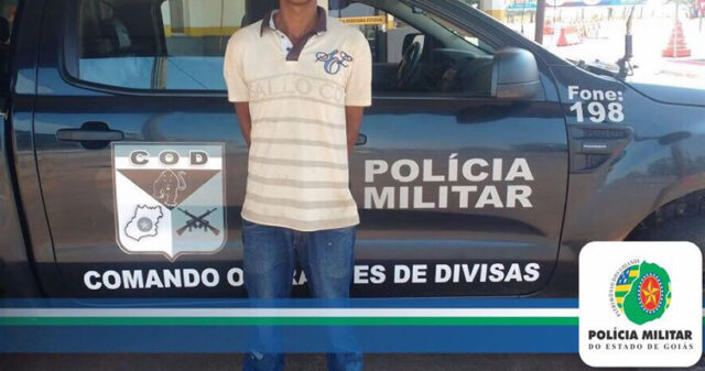Comando de Operações de Divisas recaptura foragido da justiça, em Corumbaíba