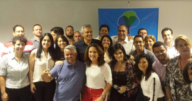 Luiz Gustavo Sampaio reuniu nesta semana com lideranças política de Goiânia