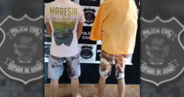 Polícia Civil de Ipameri prende dois suspeitos de homicídio ocorrido em julho deste ano