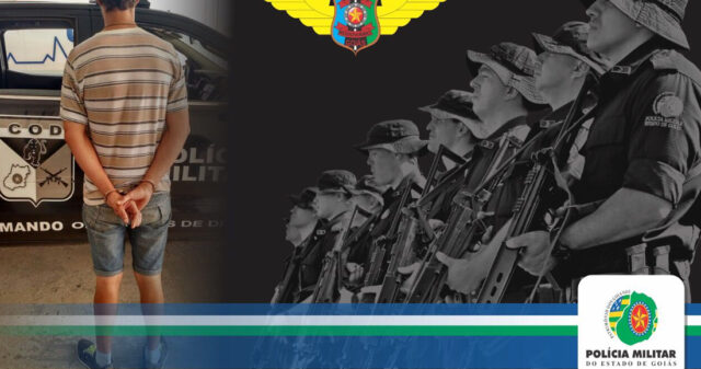 COD/CPR recaptura foragido da justiça em abordagem na GO-330