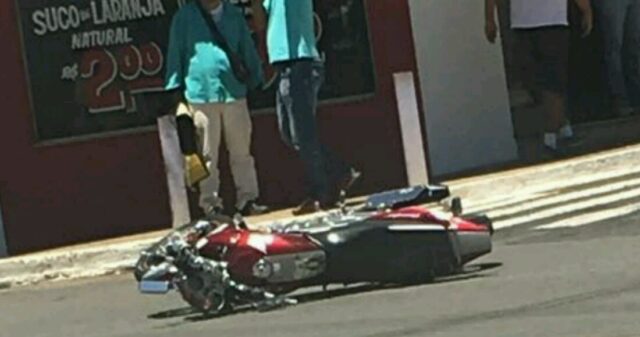 Flagrante de acidente de trânsito