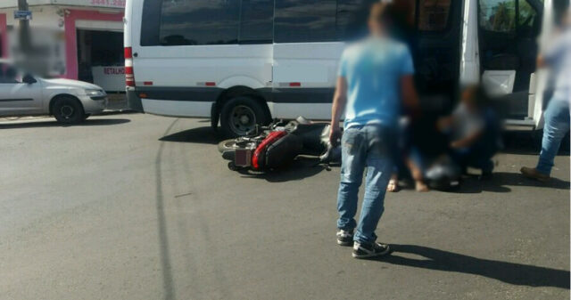 Flagrante de acidente de trânsito