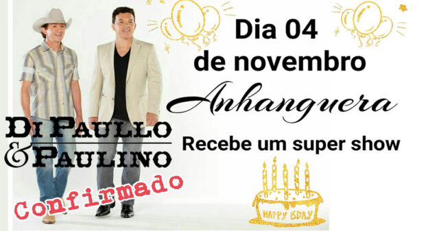 Di Paulo e Paulino é atração confirmada na Festa do Peão em Anhanguera