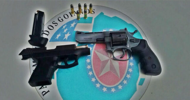 Polícia Militar apreende armas de fogo na GO 330 e conduz suspeitos à delegacia