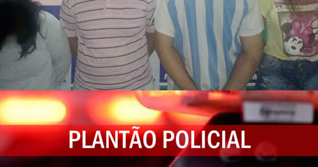 Ladões de carro são presos poucos minutos depois do roubo, em Catalão