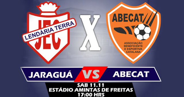 Agora vale o título… Jaraguá e Abecat vão em busca do troféu de campeão Goiano da série C